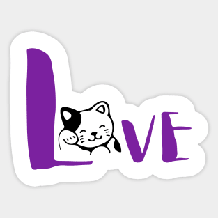 Kitty Lover Sticker